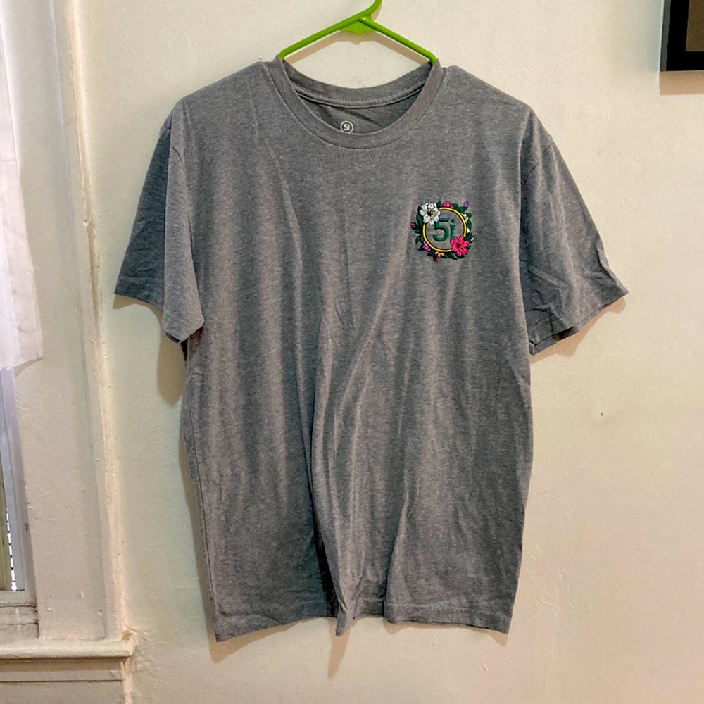 Men’s Grey Masters Tee Shirt Large